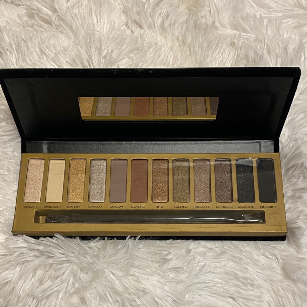 Pure Nude COSMETICS Luxurious Gold and Brown Eyeshadow Collection